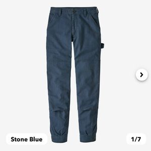 Patagonia Women's All-Seasons Hemp Canvas Double Knee Pants - Stone Blue